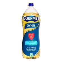 Aceite GOURMET canola x2600 ml