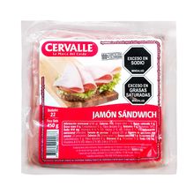 Jamón CERVALLE sandwich x450 g