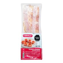 Tocineta CERVALLE ahumada sin piel x 250 g