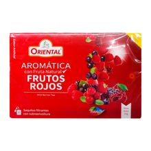 Aromática ORIENTAL frutos rojos x20 sobres
