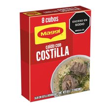 Caldo MAGGI costilla 8 unds x88 g