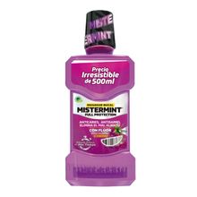 Enjuague bucal  MISTERMINT full protection x500 ml