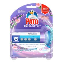 Limpiador PATO discos activos lavanda x38 g