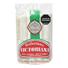 Gelatina blanca VICTORIANA x18 unds