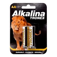 Pila alcalina TRONEX aa x2 unds