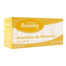 Aromática BAMBY manzanilla x20 sobres