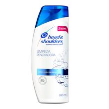 Shampoo HEAD & SHOULDERS limpieza renovadora x650 ml