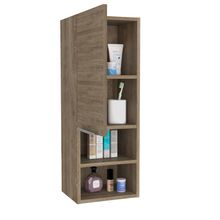 Gabinete de Baño Real, Miel, con tres entrepaños ZF