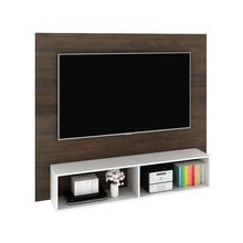 Panel para TV Esperanza Rustico/Blanco