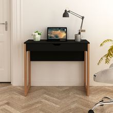 Escritorio Ámsterdam - Negro/Almendra