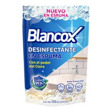 Repuesto desinfectante BLANCOX en espuma x 500ml