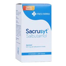 Sacrusynt BCN (salbutamol) inhalador 100mcg x200 dosis