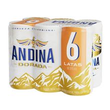 Cerveza ANDINA 6 unds x310 ml c/u