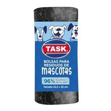 Bolsa para mascotas TASK x50 unds