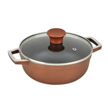 Caldero IMUSA tapa de vidrio 90 años 20 cm