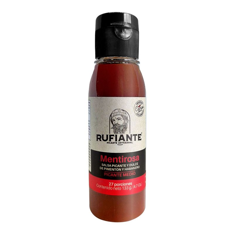 Salsa-RUFIANTES-picante-de-pimenton-y-habanero-mentirosa-x133-g_131441