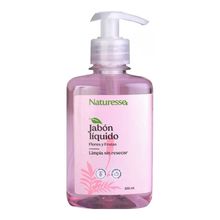 Jabón líquido NATURESSE flores y frutas x300 ml