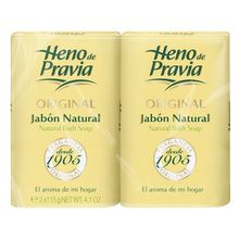 Jabón HENO DE PRAVIA natural 2 unds x115 g c/u