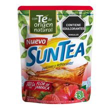 Refresco SUNTEA fresa con flor de jamaica x120 g