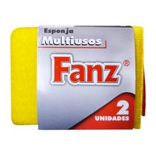 Esponja FANZ multiusos fuerte x2 unds