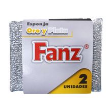 Esponja FANZ oro plata x2 unds