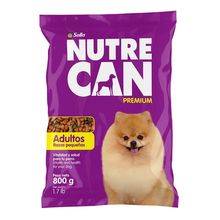 Alimento para perro NUTRE CAN adultos razas pequeñas x800 g
