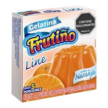 Gelatina FRUTIÑO line sabor a naranja x11,2 g