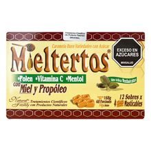 Mieltertos NATURAL FRESHLY x12 sobres tabletas masticables