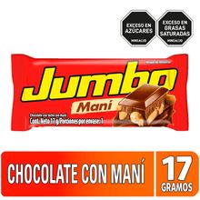 Chocolatina JUMBO mani x17 g