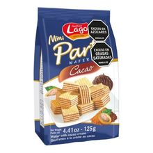Galleta GASTONE LAGO wafer mini cacao x125 g