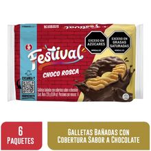 Galletas FESTIVAL choco rosca x228 g