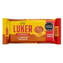 Chocolate LUKER tradicional con azucar morena x400 g