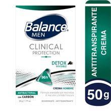 Desodorante BALANCE clinical hombre invisible x50 g