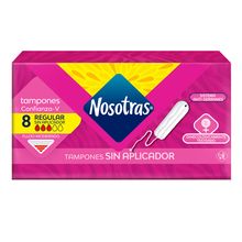 Tampones NOSOTRAS digital regular x8 unds