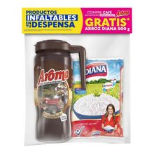 Café AROMA granulado x170 g gratis arroz