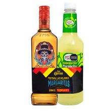 Tequila JOSE CUERVO reposado x750 ml + margarita