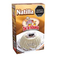 Natilla DE LA ABUELA sabor a coco x600 g