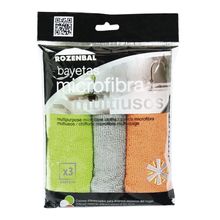 Paño ROZENBAL microfibra multiusos x3 unds