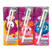 Leche CELEMA saborizada surtida 6 unds x200 ml c/u