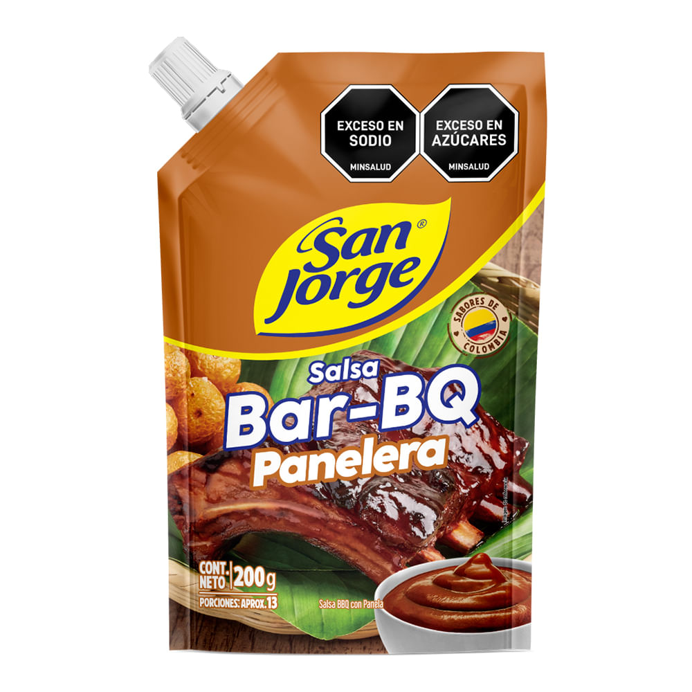 Salsa SAN JORGE bbq panelera x200 g