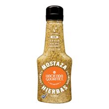 Mostaza HACIENDA GOURMET hierbas x380 g