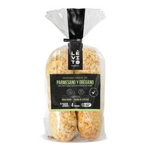 Pan LEVITO integral sándwich orégano-parmesano x360 g