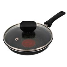 Cacerola IMUSA hard titanium tapa de vidrio 16 cm