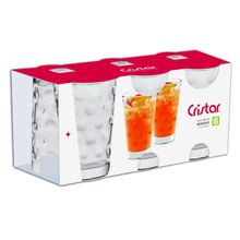 Vaso CRISTAR circus x6 unds