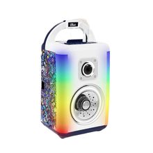 SET PARLANTE CON PORTA MICRO, LUZ Y MICRÓFONO 6008