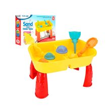 Set de Mesa con Moldes y Palas para Jugar con Arena x7 pcs y 2 Modos de Juego en plastico 609