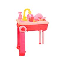Set Cocina con Lava Platos y Accesorios con un Sistema de Bomba de Agua en Material Plastico 526E-1