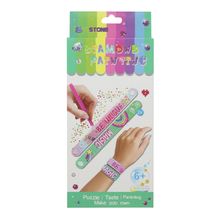 Brazalete D.P diamantes 2 en 1