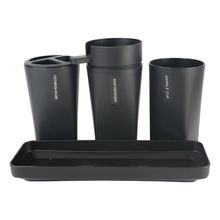 Juego de bandejas J&S HOME 4 piezas negro