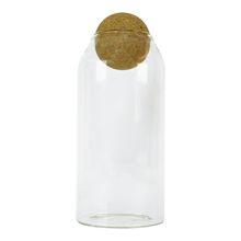 Tarro OLALA de almacenamiento con tapa de corcho x1100 ml sk-7007